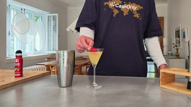 High-Protein French Martini Mocktail