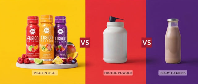Protein Shots vs. Protein Powder vs. Ready-to-Drink: An Honest Comparison