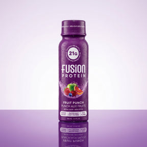 Fusion Protein Fruit Punch shot bottle