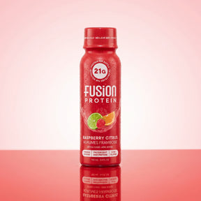 Fusion Protein Raspberry Citrus shot bottle