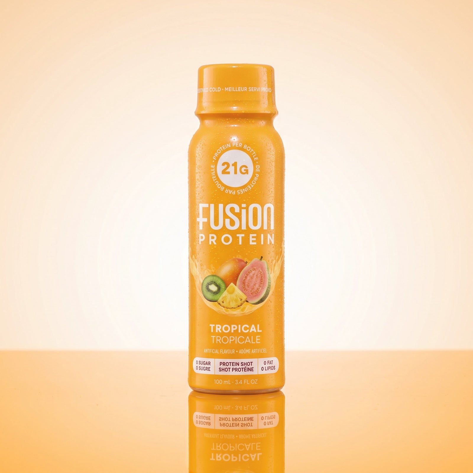 Fusion Protein Tropical shot bottle